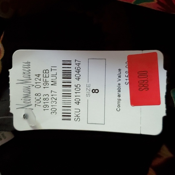 NWT Nicole Miller Studio Summer Maxi Dress sz 8 - Picture 9 of 10